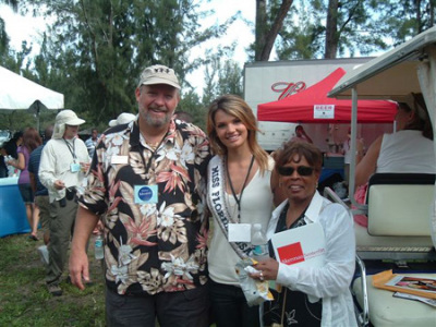 Christopher Neilson, Jessica Rafalowsk, Miss Florida USA 2008, & Peggy Quince.